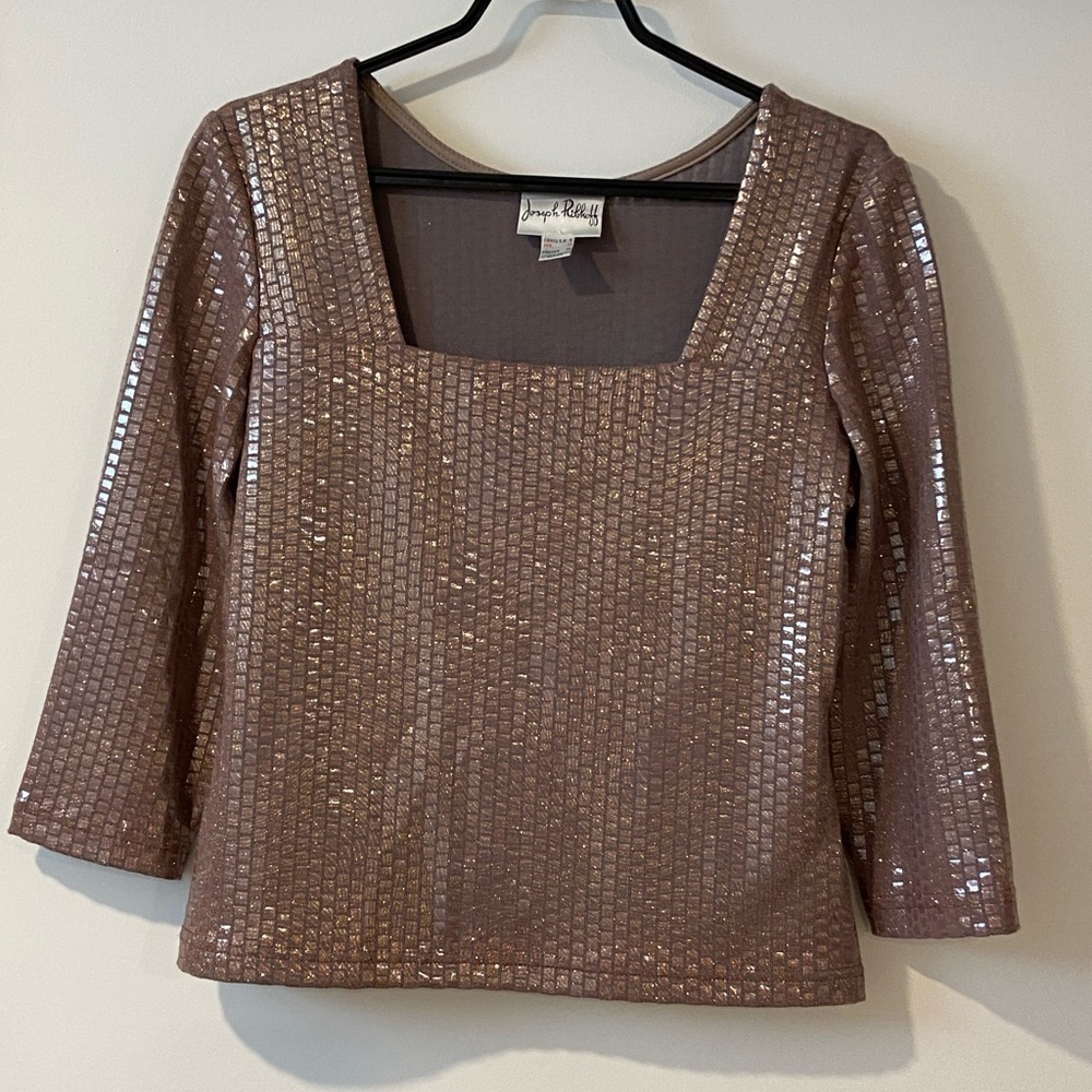 VINTAGE JOSEPH RIBKOFF top. Excellent condition. Size 8​​​​​​​​​